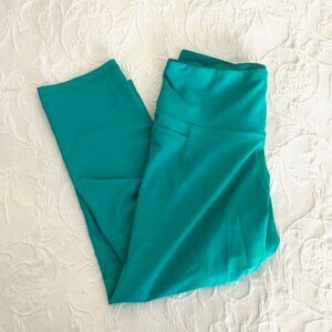Old Navy Teal Active Capri Large L